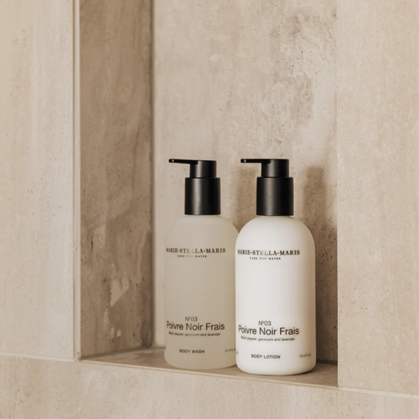 Body Gift Set Poivre Noir Frais 2 x 300 ml Soft Touch