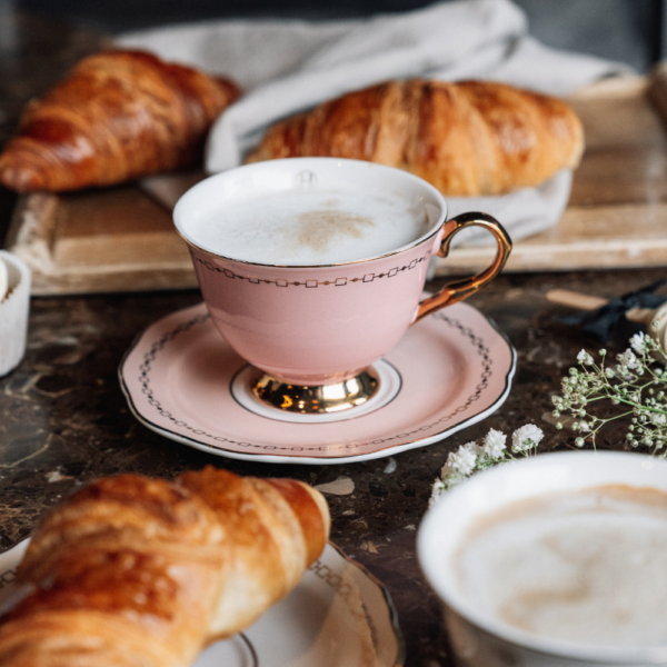 Cup with saucer - Anima Cielo Rosa