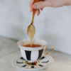 Cup with saucer - Strisce Nero - Image 2