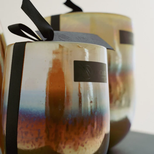 Candle Amber Gold