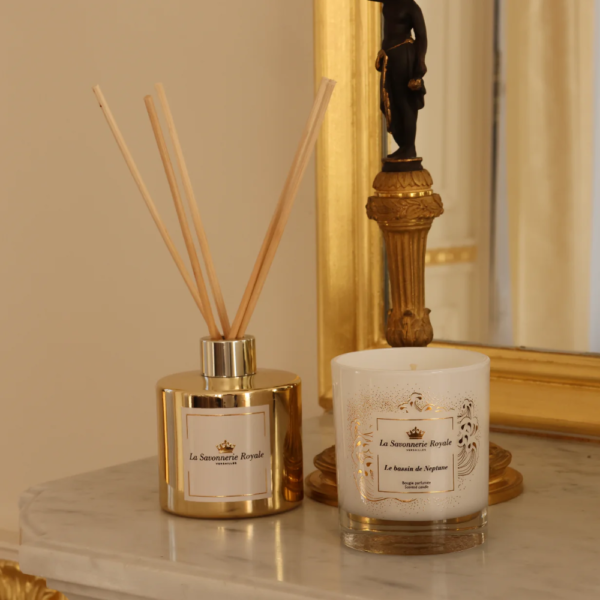 Candle with sublimation design Le bassin de Neptune