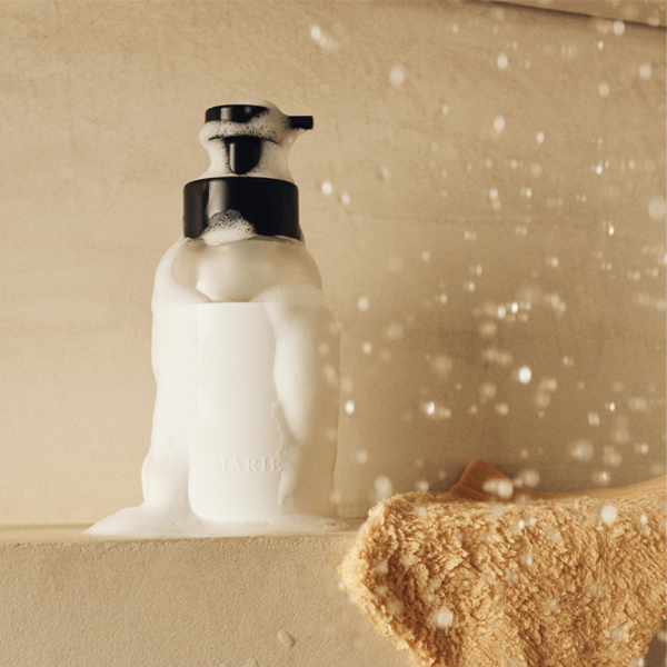 Foaming Body Wash Bottle & Concentrate 325 ml + 50 ml Glas