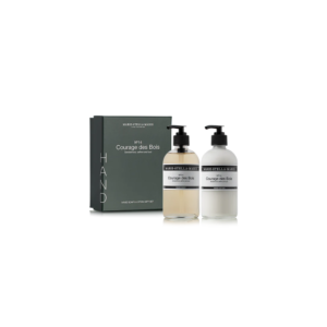 Hand Gift Set Courage des Bois 2 x 250 ml Glas