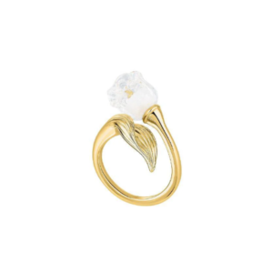 Muguet Ring Clear crystal, vermeil