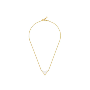 Style 1925 Necklace Clear Crystal, 18 Carats Yellow Gold Plated