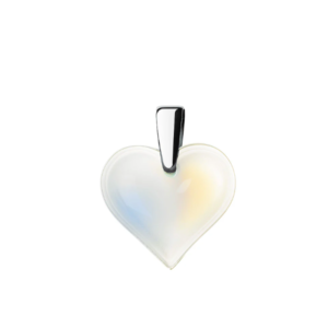 Amoureuse Beaucoup Pendant Opalescent crystal, silver