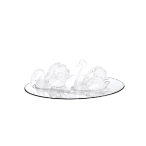 Swan mirror Clear crystal