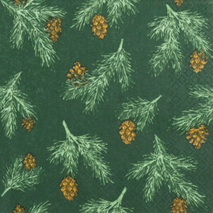 Pine Cones green