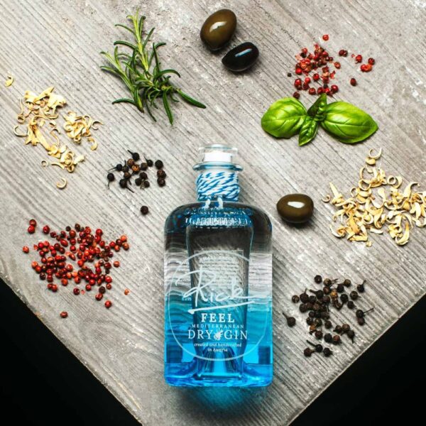 Rick FEEL Mediterranean Gin 500ml 41%