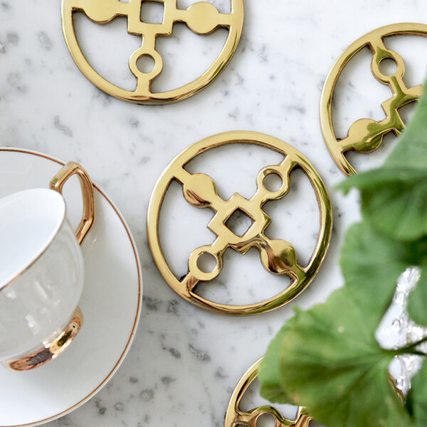 Coasters - Anima Gemella, Brass
