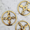 Coasters - Anima Gemella, Brass - Image 3