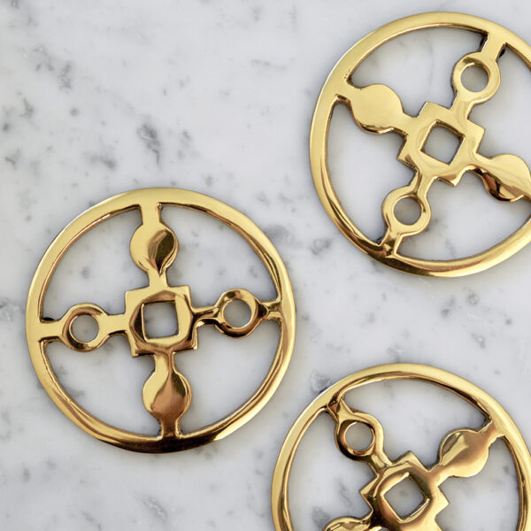 Coasters - Anima Gemella, Brass