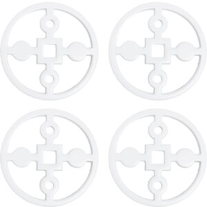 Coasters - Anima Gemella, White