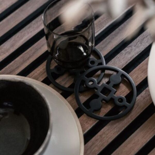 Coasters - Anima Gemella, Black