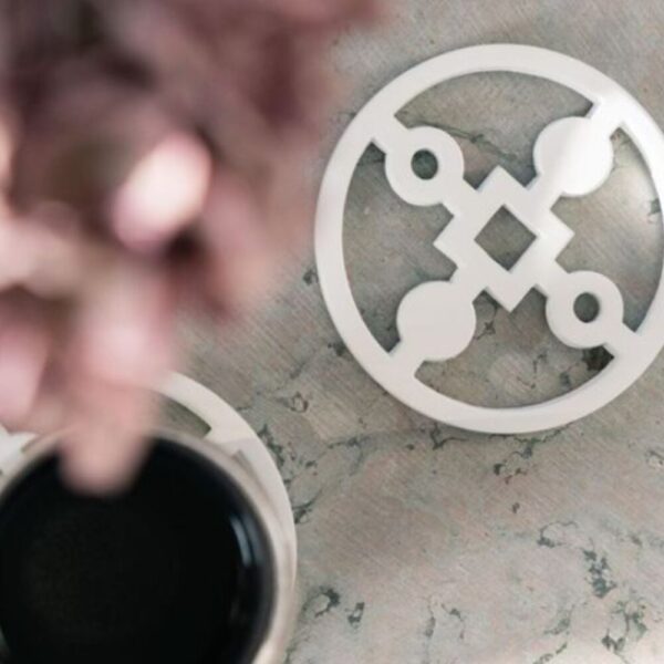 Coasters - Anima Gemella, White