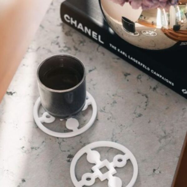 Coasters - Anima Gemella, White