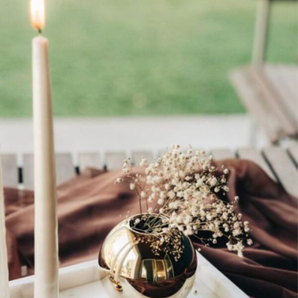 Mansion Candles - White Gloss