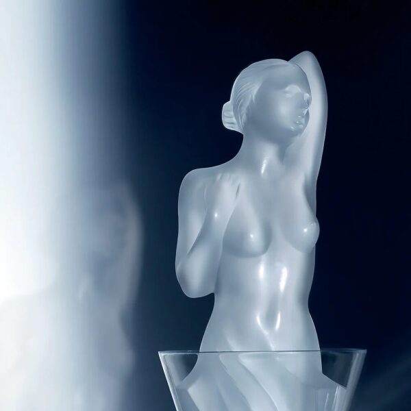 Aphrodite vintage decanter Vintage 2017, clear crystal