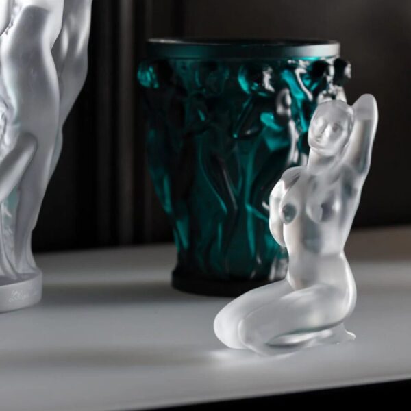 Aphrodite, Small Nude sculpture Clear crystal