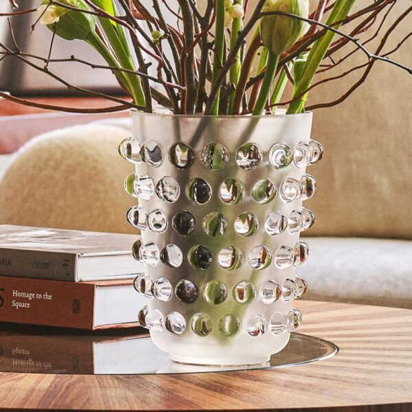 Iconic Mossi Vase Clear crystal