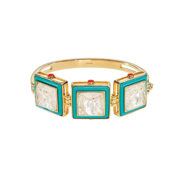 Bracelet Aréthuse Clear crystal, vermeil
