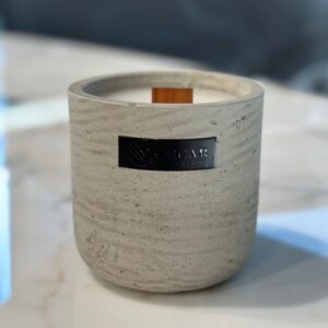 Concrete Candle Pure