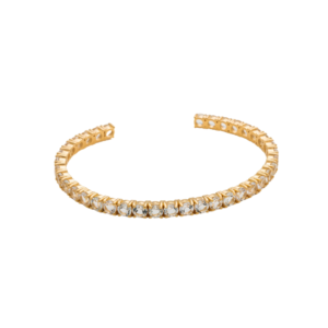 Bangle, La Moda Bianco - Gilded