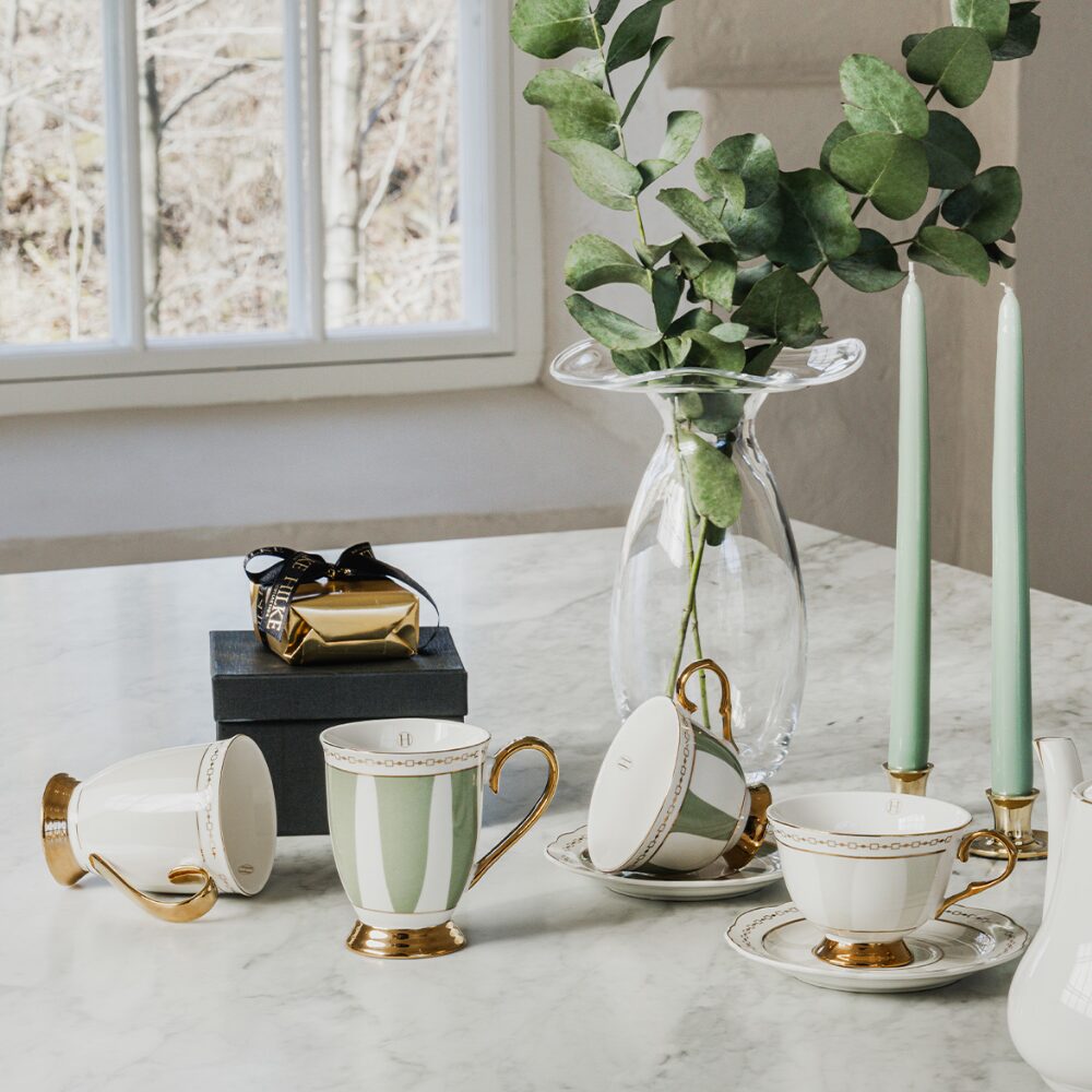 Strisce Salvia And Tortora Bundle