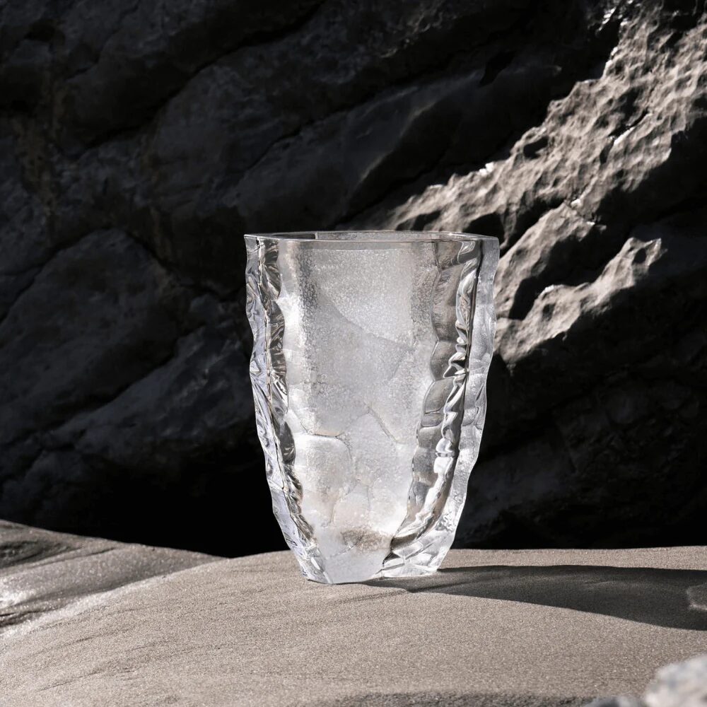 Silex Vase, Large size Clear crystal