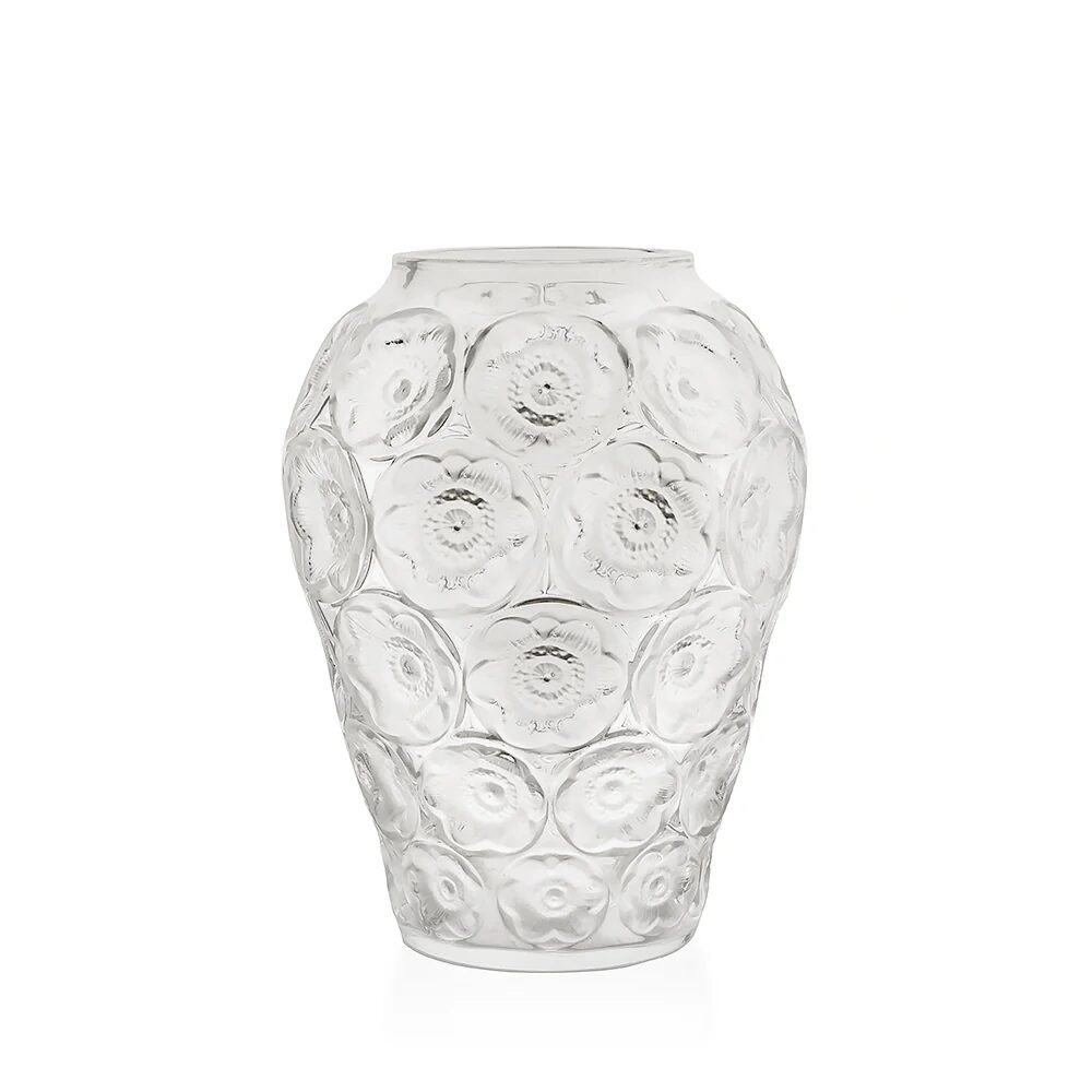 Anemones vase Clear crystal