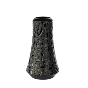 Panthère vase Black crystal