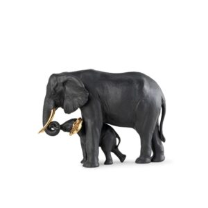 Leading The Way Sculpture. Black-gold. Limited Edition