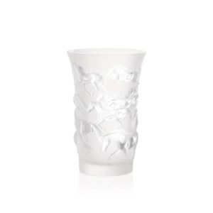 Mustang Vase Clear Crystal