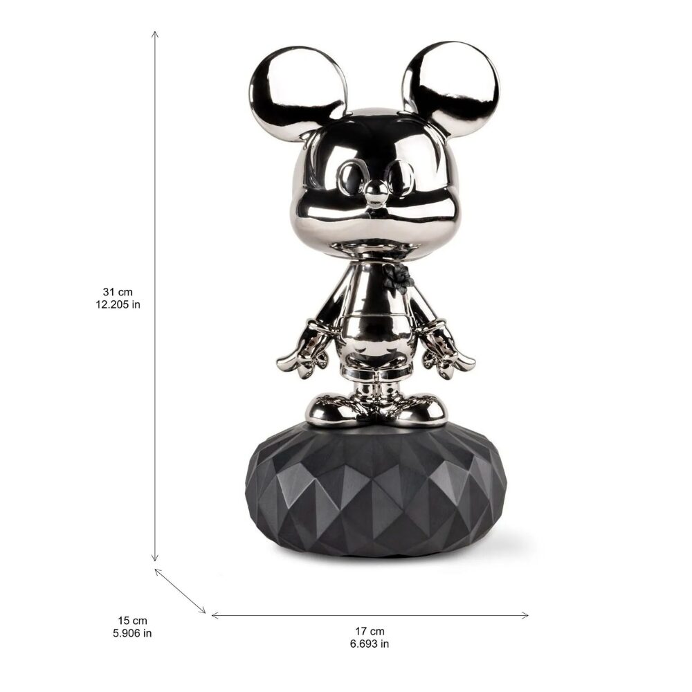 Mickey Mouse Platinum Sculpture