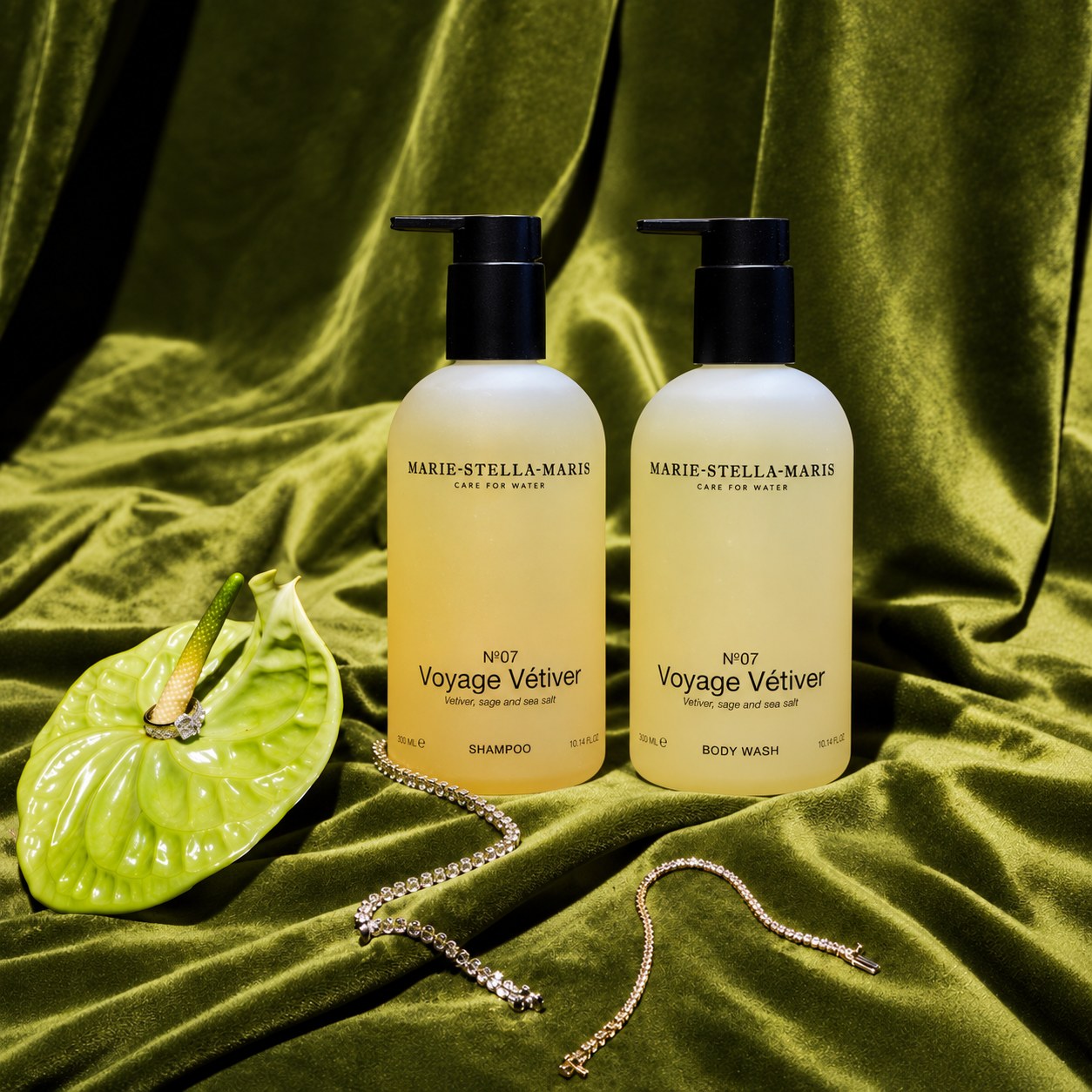 Marie-Stella-Maris No.07 Voyage Vétiver shampoo and body wash
